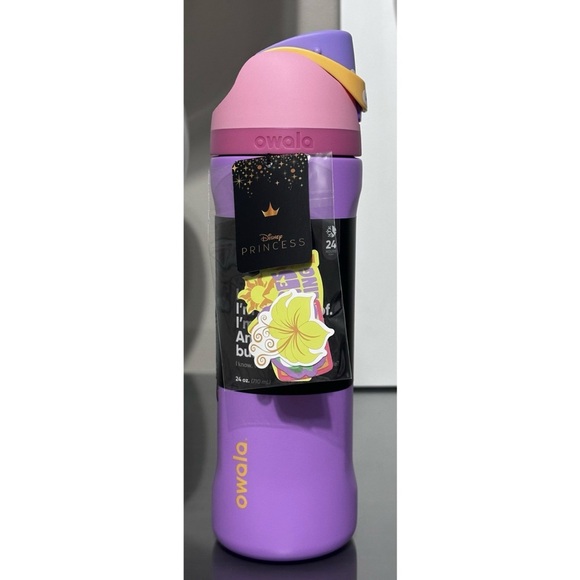 Owala Other - Owala FreeSip Disney Princess 24oz Stainless Steel Water Bottle, RAPUNZEL